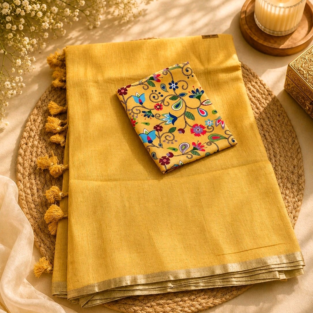 Lenin cotton saree