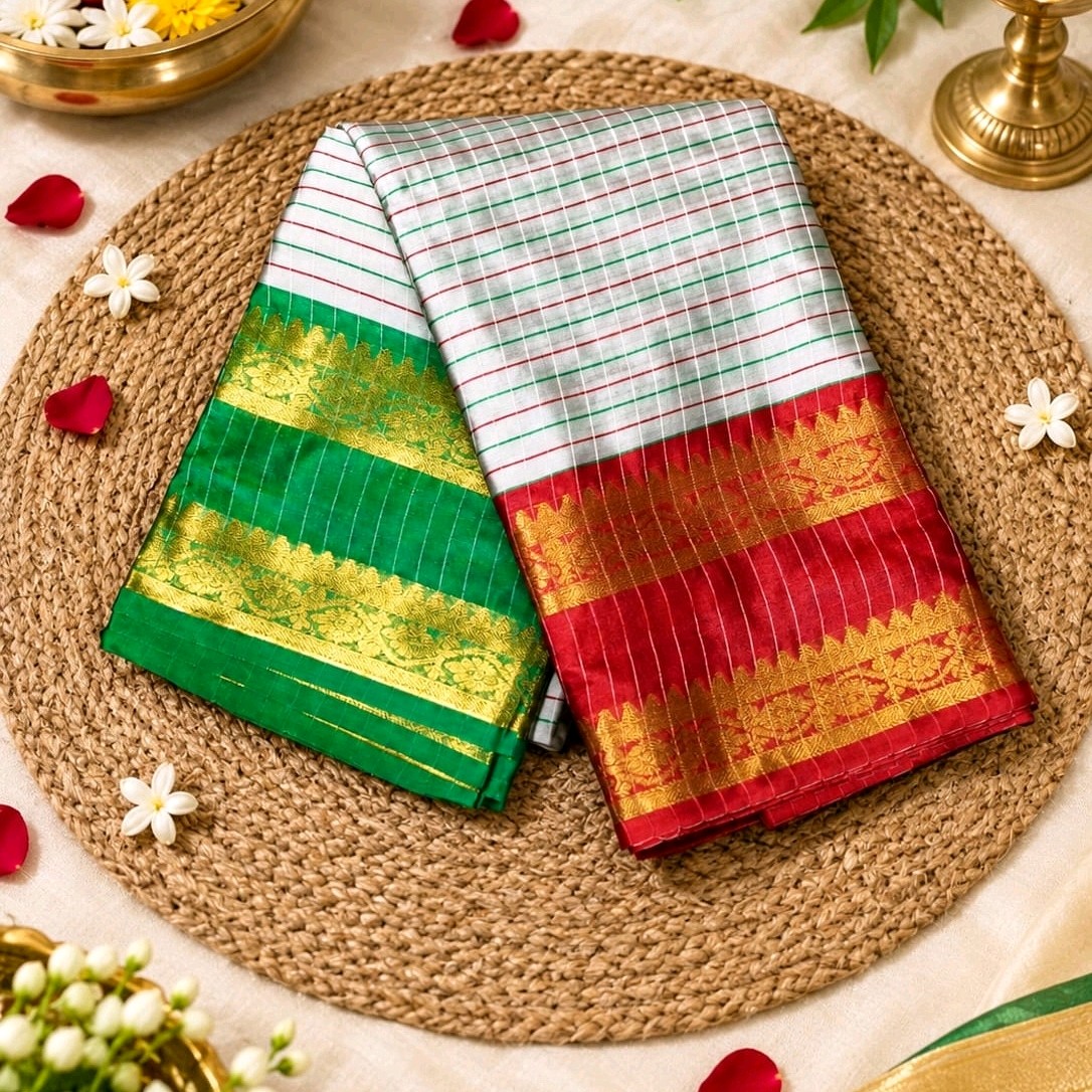 Ganga jamuna saree
