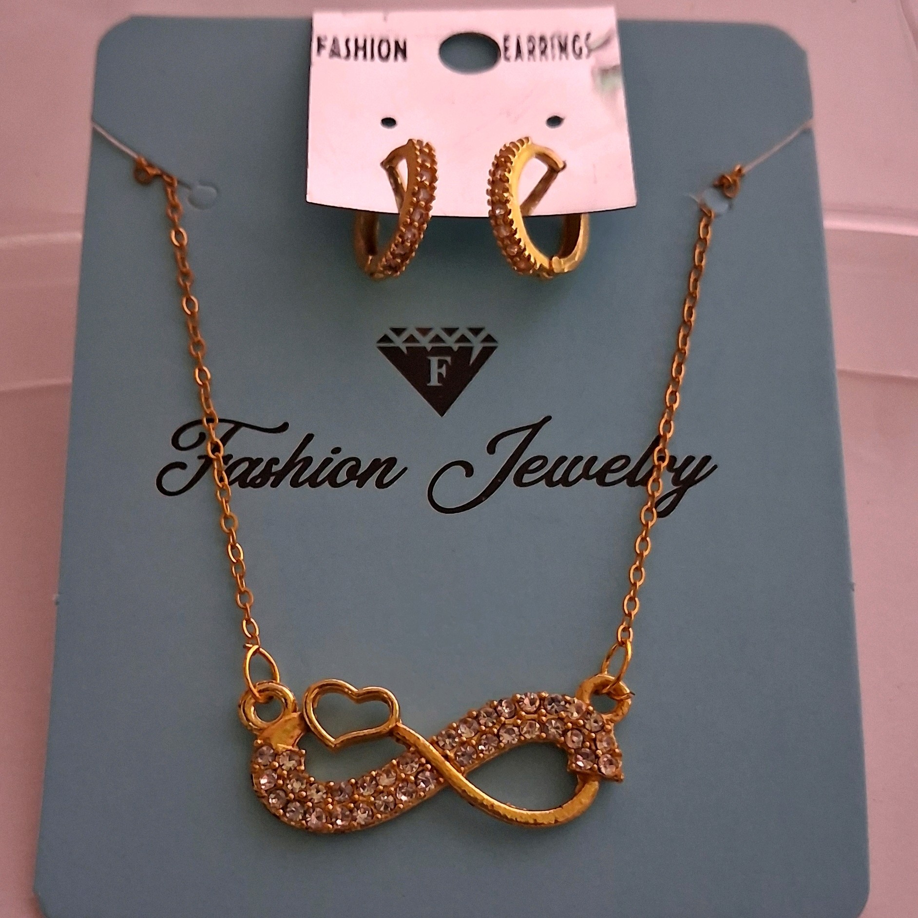 infinity  korean earrings