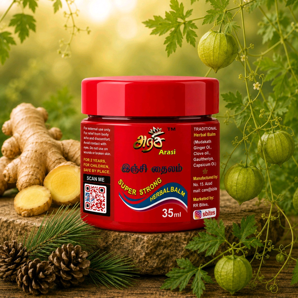 Arasi Inji Thailam -Super Strong
