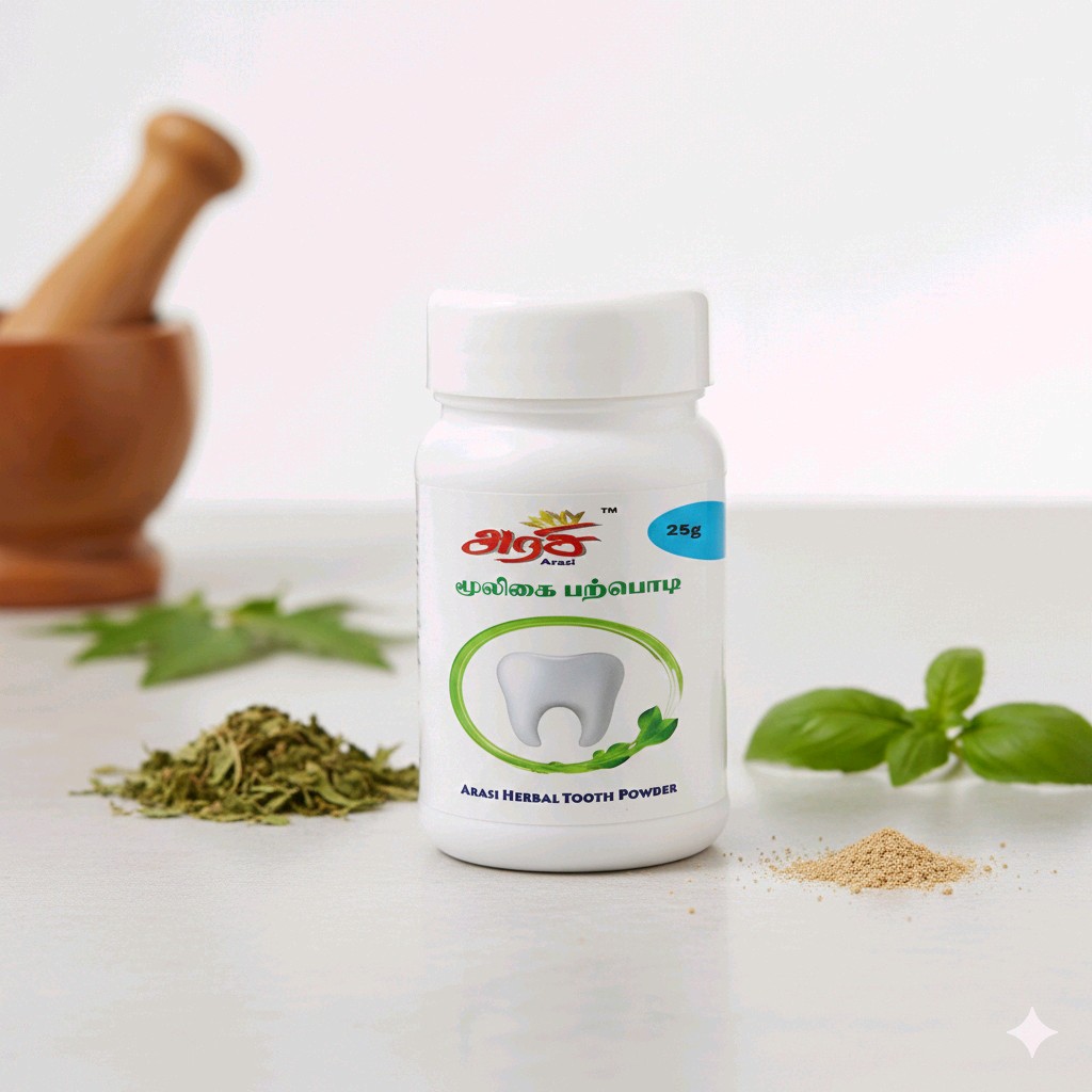 Arasi Premium Herbal Tooth Powder