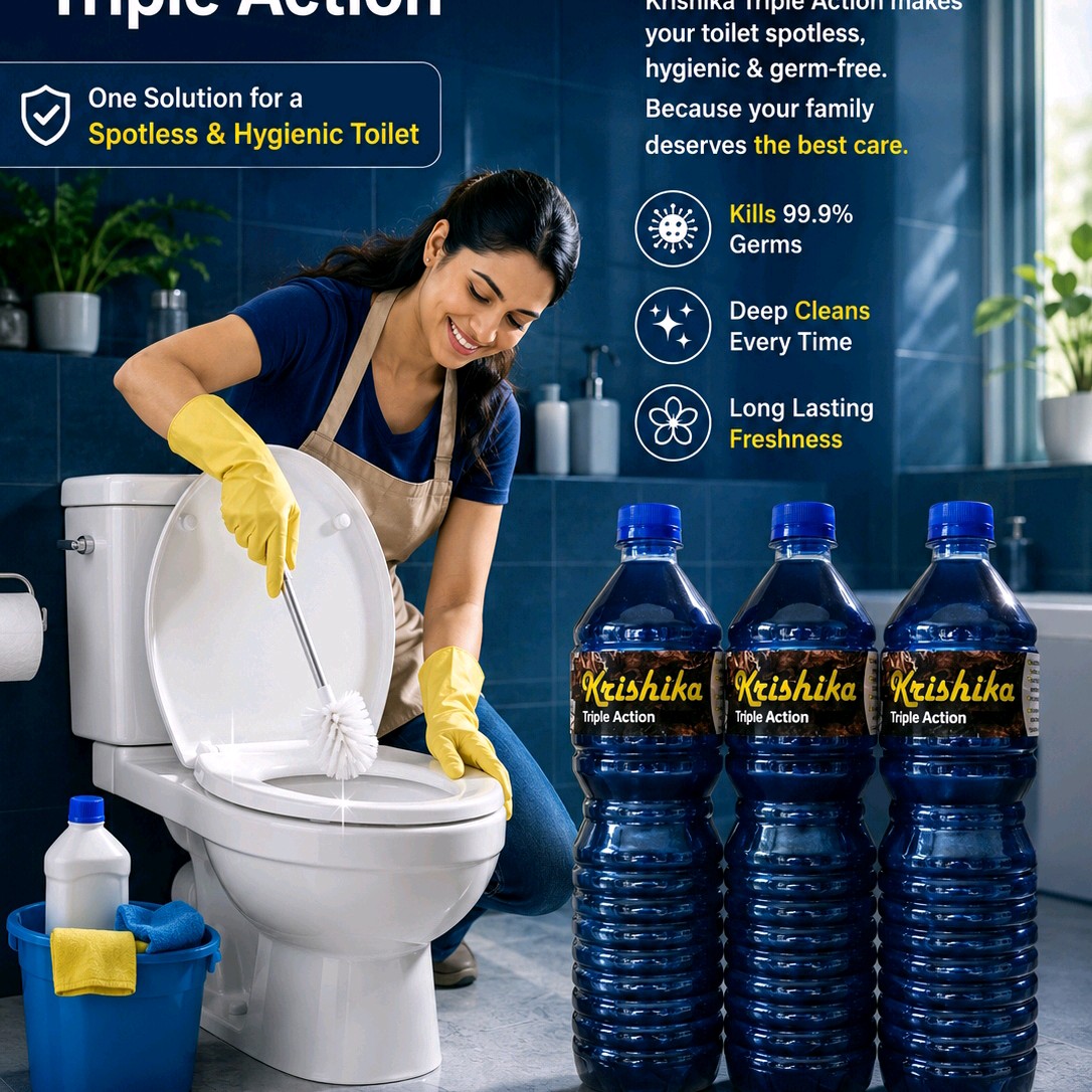Toilet cleaner blue 3 (pcs)