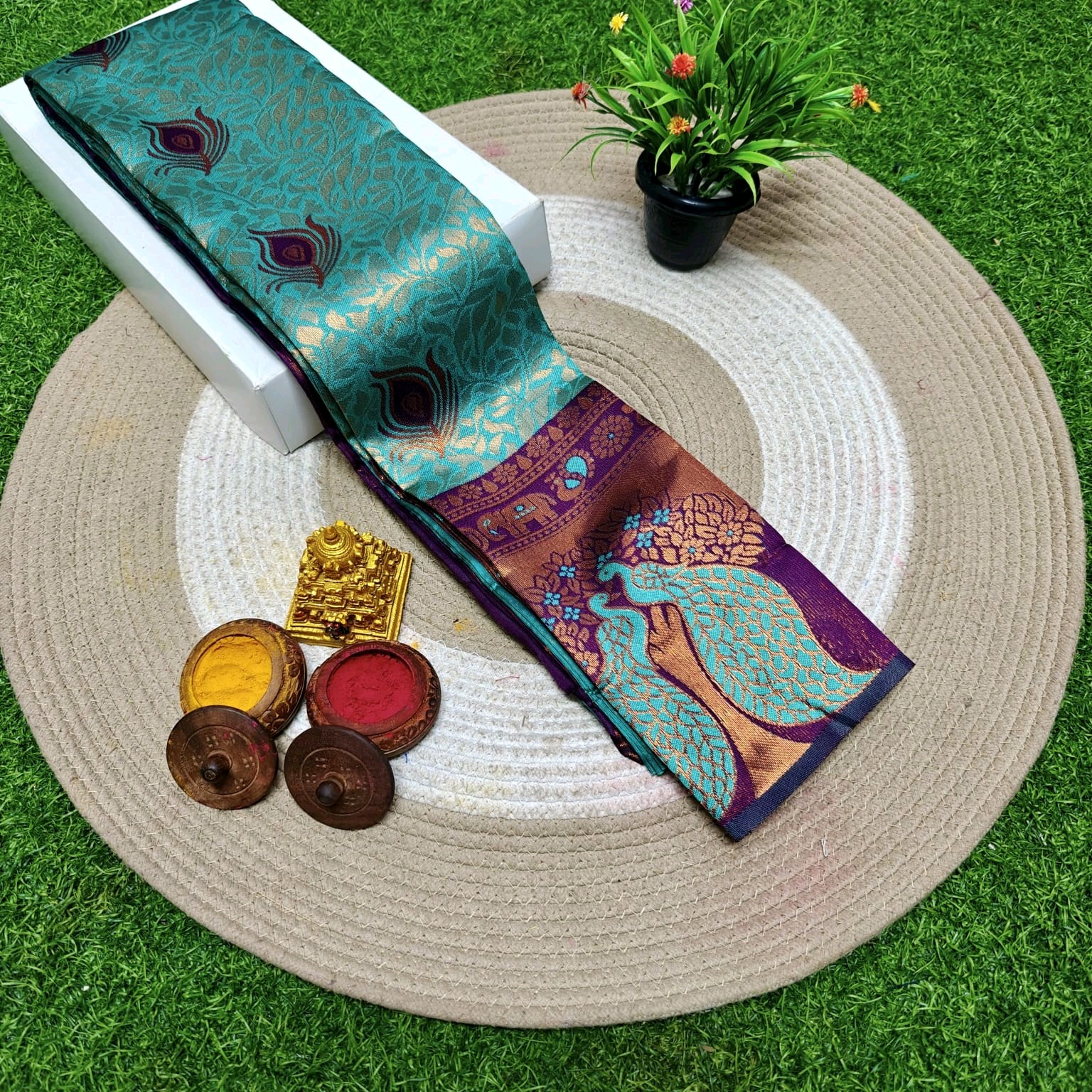 trending silk saree