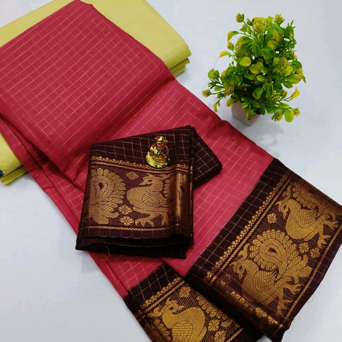 sungudi cotton saree