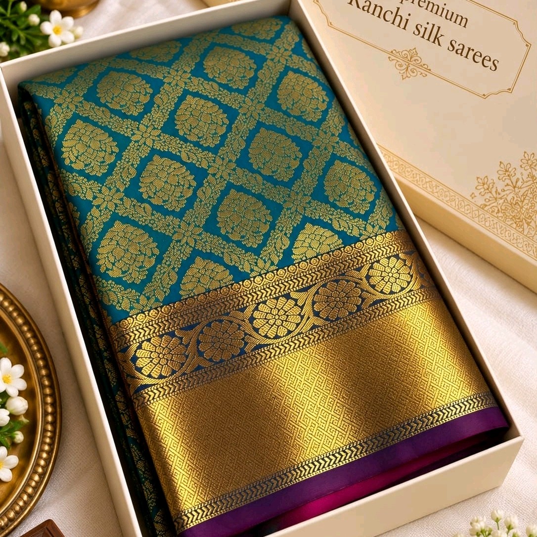 kanjivaram trending pattu sarees