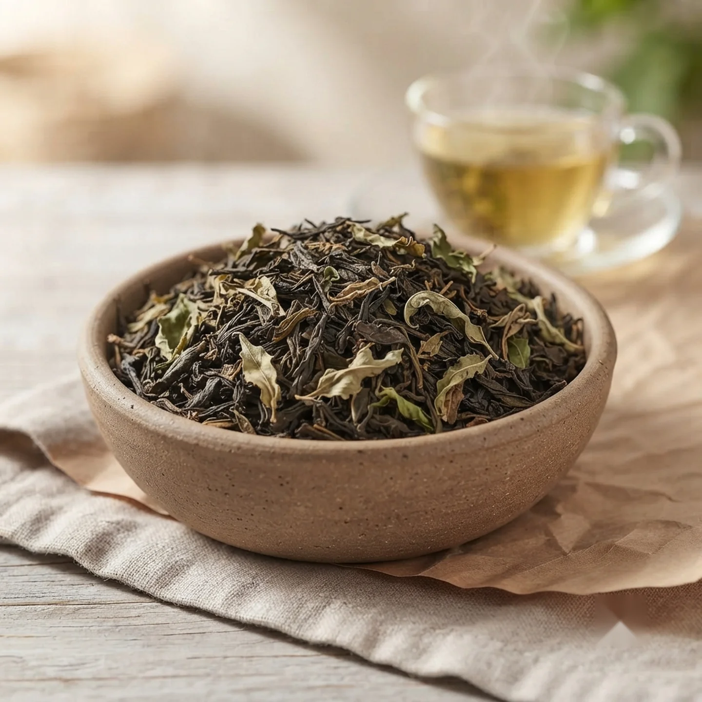 Green Tea Leaves