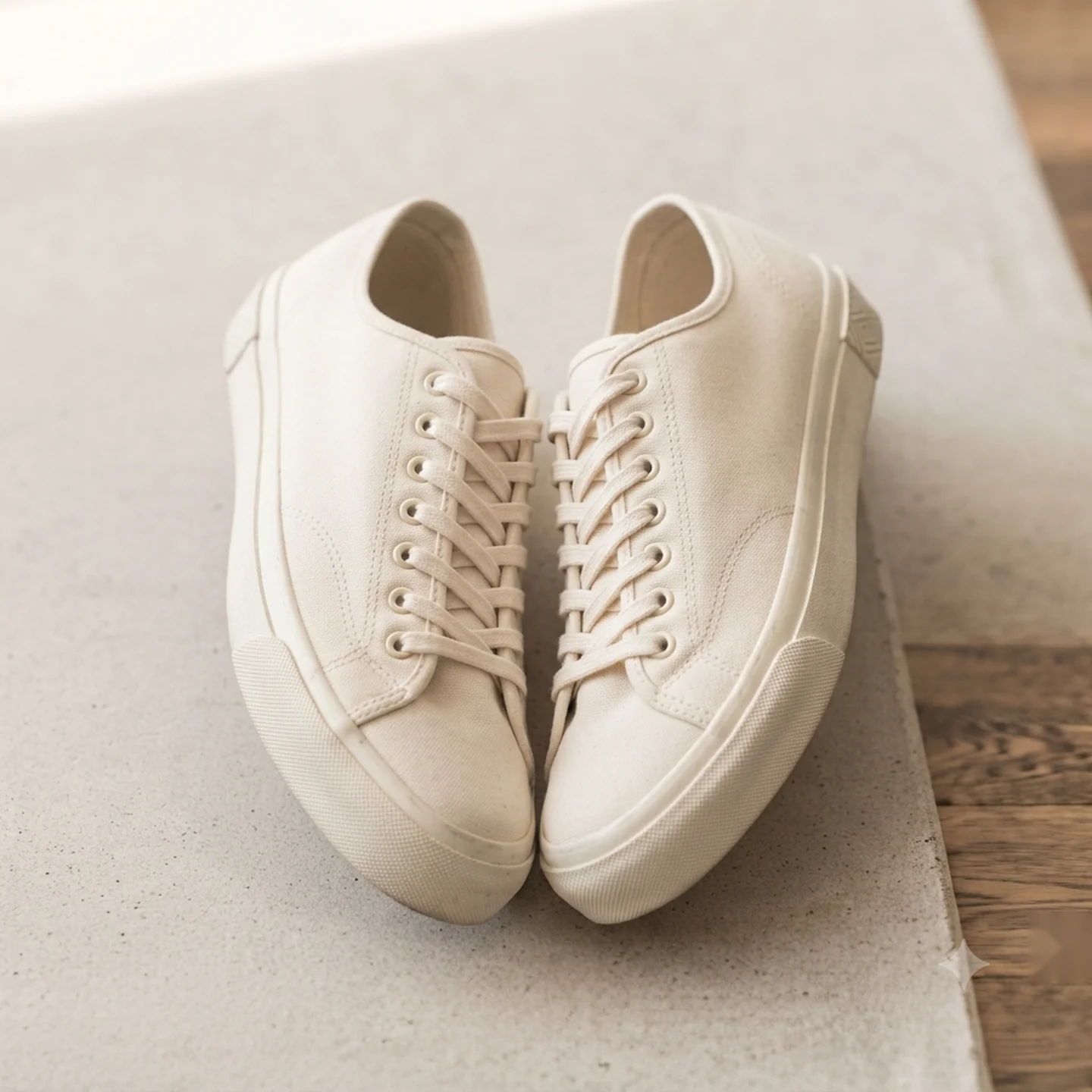 Low-Top Canvas Sneakers