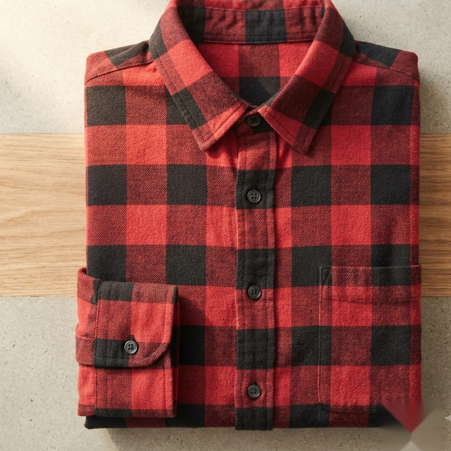 Checked Flannel Shirt