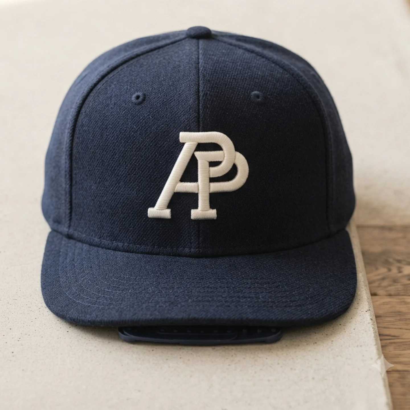 Embroidered Snapback Cap