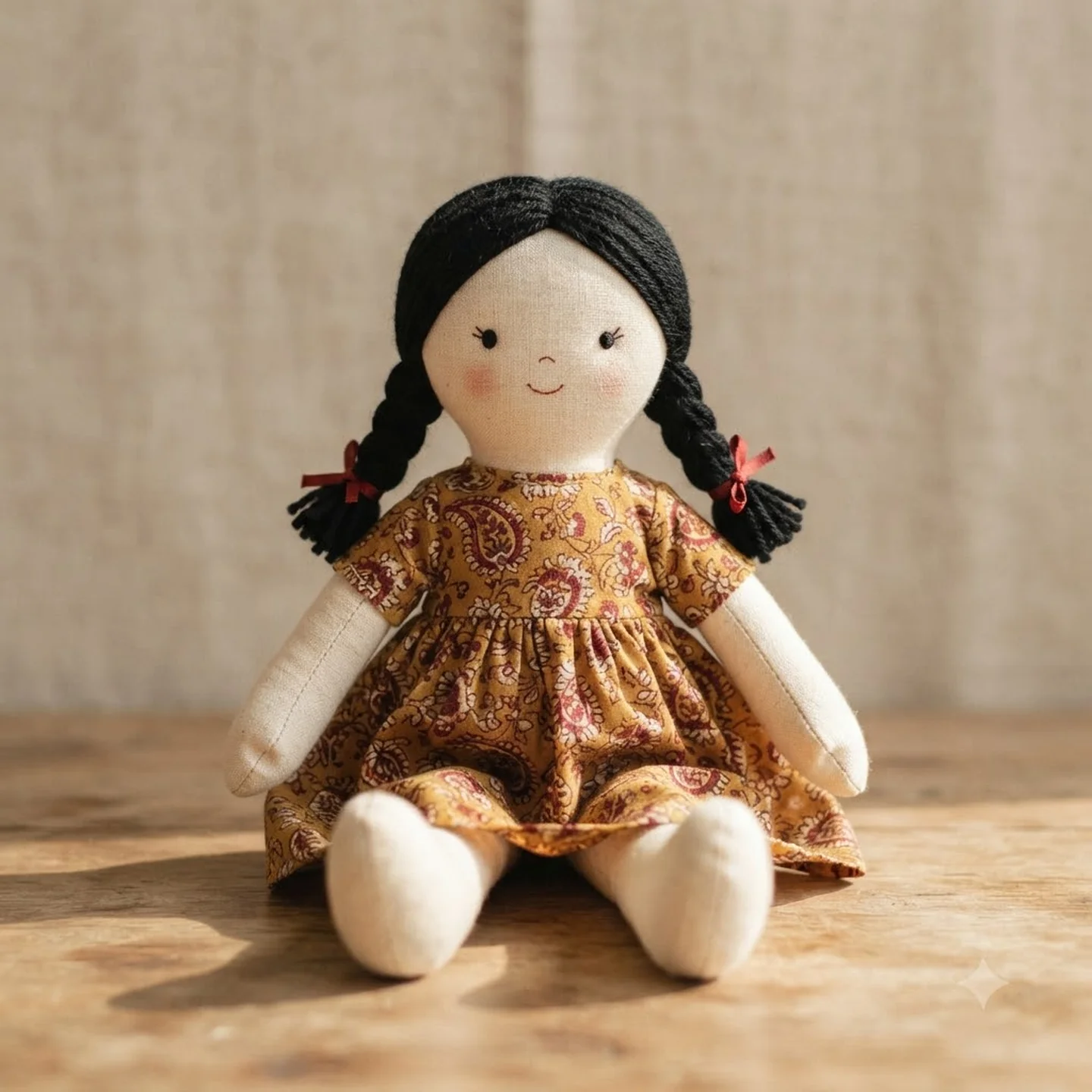 Handloom Cotton Rag Doll