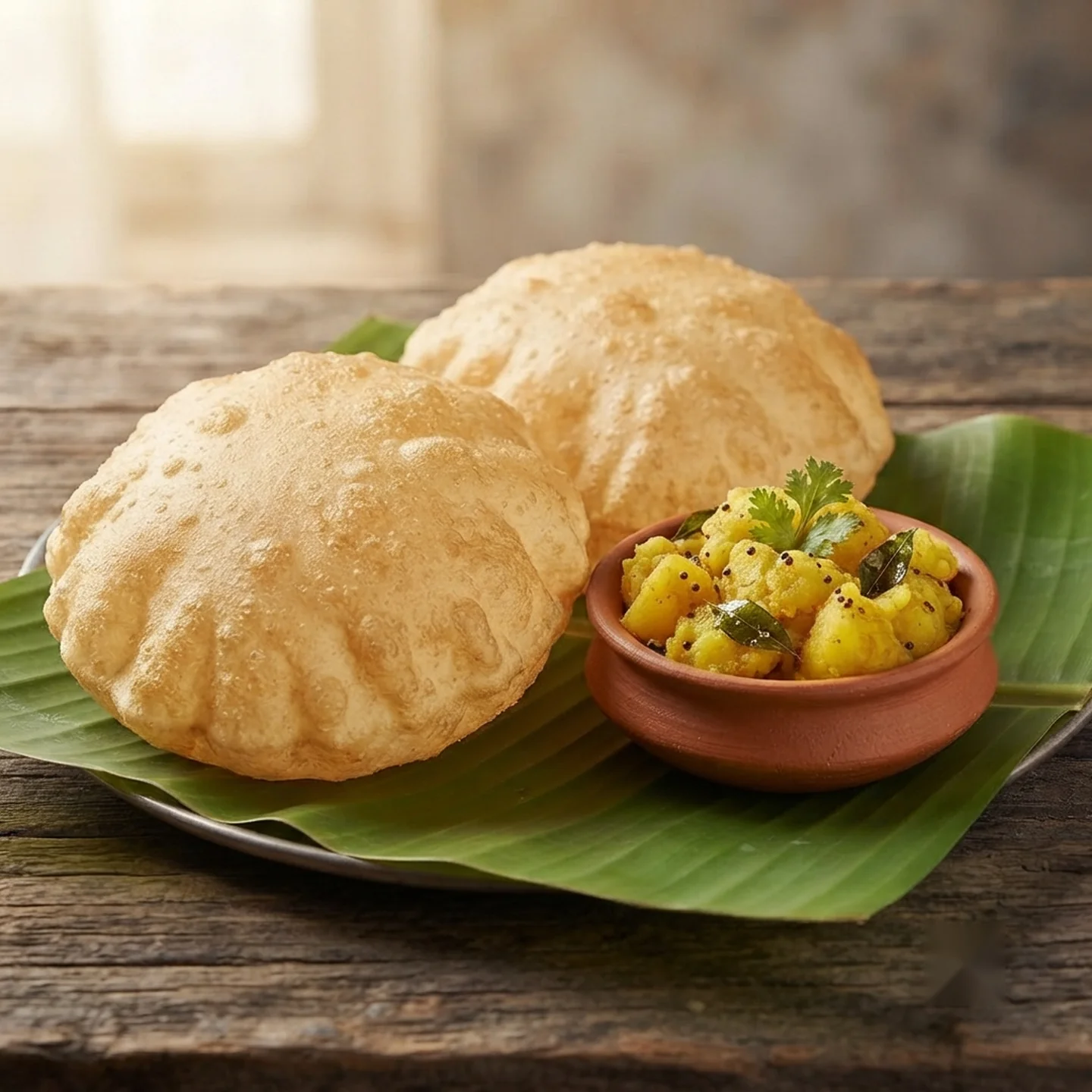 Poori Combo (4 pcs)