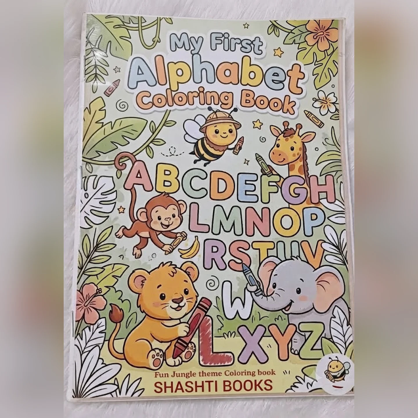 My First Alphabet Colouring Book